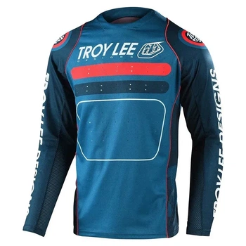 Велоджерси Troy Lee Designs Sprint Jersey Drop In S Slate Blue (1106-323326022)