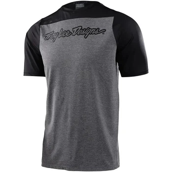 Велоджерси TLD Skyline SS Jersey Signature Grey/Black M Troy Lee Designs (1106-319917003)