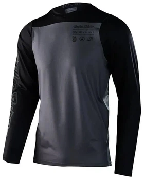 Велоджерси Troy Lee Designs Skyline LS Chill Jersey Mono Charcoal S (1106-353931002)
