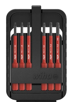 Набір біт 6 штук TORX PLUS® slimBit electric Wiha 43155
