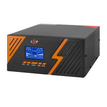 ИБП LogicPower LPM-PSW-1500VA (1050Вт) 12V с правильной синусоидой Black