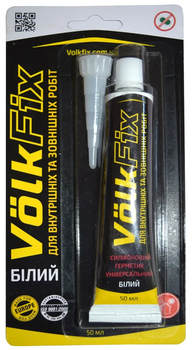 Герметик универсальный белый 50ml VölkFix