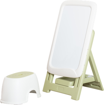 Мольберт для рисования Mealux Flint со стулом (KD-G011 Green)