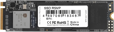 SSD диск AMD Radeon R5S 128GB NVMe M.2 PCIe 3.0 x4 3D NAND TLC (R5MP128G8)