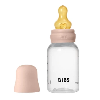 Детская бутылочка BIBS Blush Round Latex 150 мл.