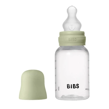 Дитяча пляшечка BIBS Sage Round Silicone 150 мл.