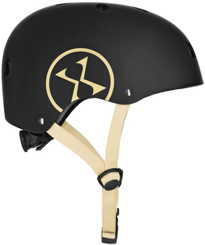 Шолом Nils EXTREME MTW001-1 M 55-58 см Чорно-бежевий (16-70-333) (5907695584660)