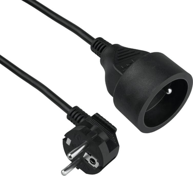 Przedłużacz DPM 1 gniazdo 10 m Black (5903332589654)