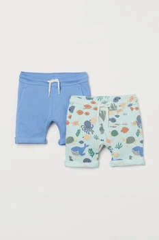 Шорти (2 шт.) H&M 98 см синій, м'ятний 2806947465