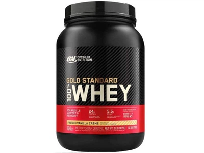 Протеин Optimum Nutrition 100% Whey Gold Standard 909г Вкус Французская Ваниль