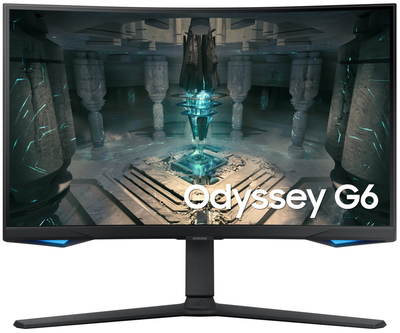 Монитор 27" Samsung Odyssey G6 WQHD VA 240Гц чорний Б/В