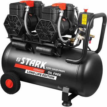 Компресор поршневий воздушный безмасляний Stark 3250-SAOD Profi (300032055)