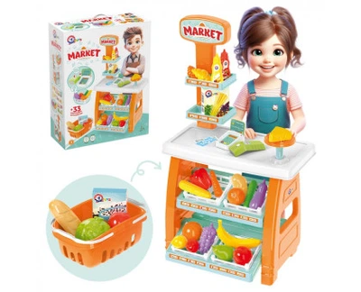 Мини-маркет с продуктами в коробке. Технок, (0730)