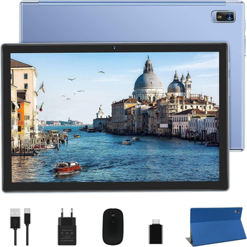 Планшет 10.1" IPS AOCWEI X900 12(6+6)/64Gb Android 13 8000mAh Wi-Fi Blue + Чохол