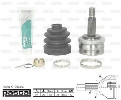 Комплект ШРУС Pascal (G10564PC)