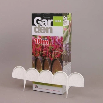 Бордюр садовый Garden Line белый 10 м 90203