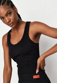 Майка чорна S Missguided