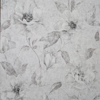 Виниловые обои на флизелиновой основе Emiliana Parati Unconventional 50035 Серый Цветы
