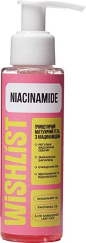 Очищувальний матуючий гель Wishlist Cleansing Matifying Gel Niacinamide 100 мл (4823116602366)
