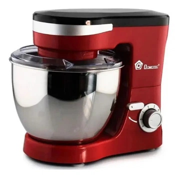 Миксер тестомес Domotec MS-1368 1500W 6 скоростей чаша 4л Red