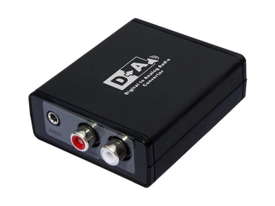 Преобразователь Lenkeng LKV3088 цифровых аудио сигналов S/PDIF/TOSLink в аналоговое стерео без поддержки Dolby Digital