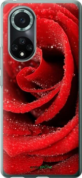 Чехол на Huawei Nova 9 Pro Красная роза "529u-2503"