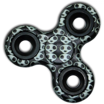Спиннер TOTO Plastic Print Black Ufo