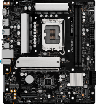 Материнська плата ASRock B860M-X (s1851, Intel B860, PCI-Ex16)