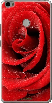Чехол на Xiaomi Mi Max Красная роза "529u-275"