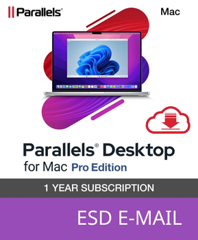Електронна ліцензія Parallels Desktop Pro для Mac підписка 1 рік (ESD) (ESDPDPRO1YSUBEU)