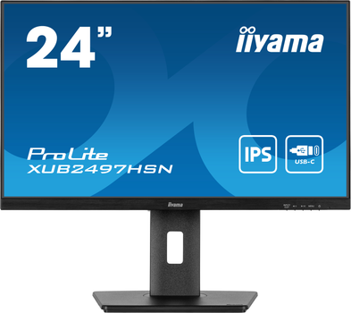 Монитор 23.8" iiyama ProLite XUB2497HSN-B1