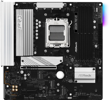 Материнська плата ASRock B850M Pro RS (sAM5, AMD B850, PCI-Ex16)