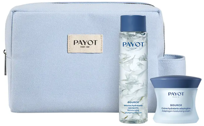 Zestaw do pielęgnacji twarzy Payot Source Krem nawilżający Adaptogen 50 ml + Balsam nawilżający 125 ml (3390150595615)