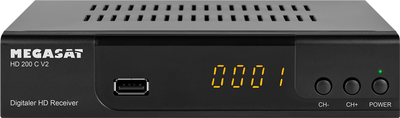 Цифровий тюнер наземного телебачення Megasat HD 200 C V2 DVB-C (4046173108286)