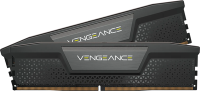 Оперативна пам'ять Corsair DDR5-6000 65536MB PC5-48000 (Kit of 2x32768) Vengeance Black (CMK64GX5M2B6000C38)