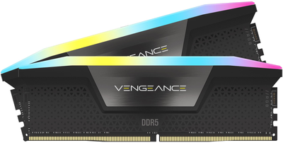 Оперативна пам'ять Corsair DDR5-6800 98304MB PC5-54400 (Kit of 2x49152) Vengeance RGB Black (CMH96GX5M2B6800C40)