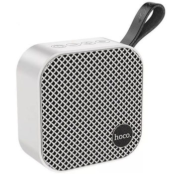 Бездротова колонка Hoco HC22, BT5.2, AUX, TF, USB, FM, 4h, біла