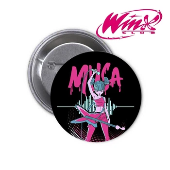 Значок Winx Club Клуб Винкс Школа волшебниц #05 Musa Муза