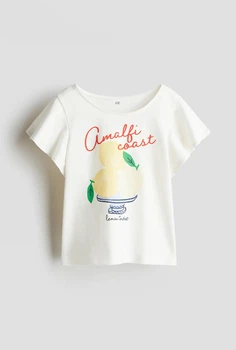 Футболка з воланами H&M 98-104 см біла