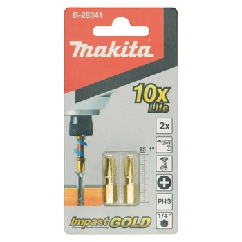 Біта PH 3*25мм Impact GOLD 2шт МАКІТА B-28341