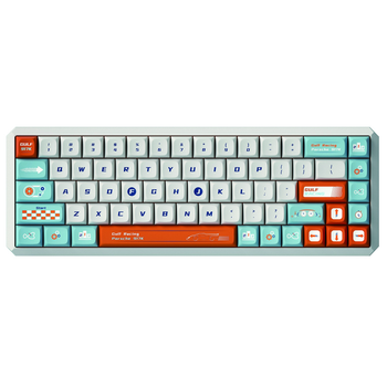 Клавиатура Motospeed Darmoshark K5 Gateron Silver Pro Custom RGB 2.4G USB Beige (dmk5cgspro)