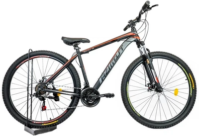 Горный велосипед 27,5" дюймов размер рамы 17" Azimut 40D GFRD Черно-красный