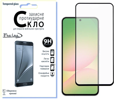 Защитное стекло для смартфона Samsung Galaxy A56 5G FINE LINE Black (FL-TGFG-388)