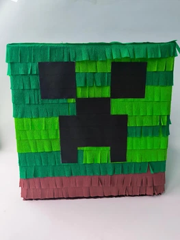 Пиньята Сказочный Крипер Майнкрафт Minecraft 30*30*30