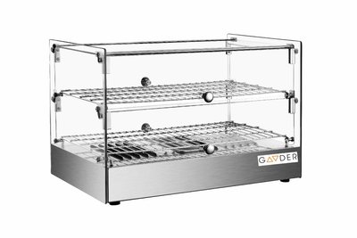 Кондитерская витрина настольная тепловая GOODER XCR-50L CUBE