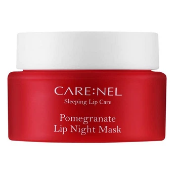 Нічна маска для губ з екстрактом граната Carenel Pomegranate Lip Night Mask 23 g