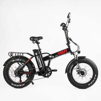Електровелосипед Corso Kraft 20" дюймів KR-31007 рама сталева, двигун 500W, акум. 48V15Ah , зібраний на 75%, у коробці