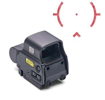 Голографический коллиматорный прицел EOTECH HWS EXPS3 DCR 68 MOA / 1MOA совместим с NV (EXPS3-DCR)