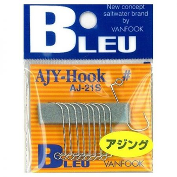 Гачки Vanfook джигові AJ-21S Silver №8 (10 шт.) FS0649221