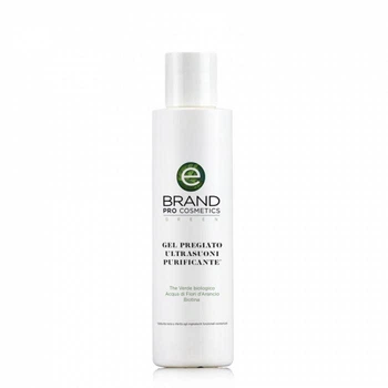 Ультразвуковой гель с зеленым чаем Ebrand Gel Pregiato Purif. Thè Verde Per Ultrasuoni e Radiofrequenza 250мл